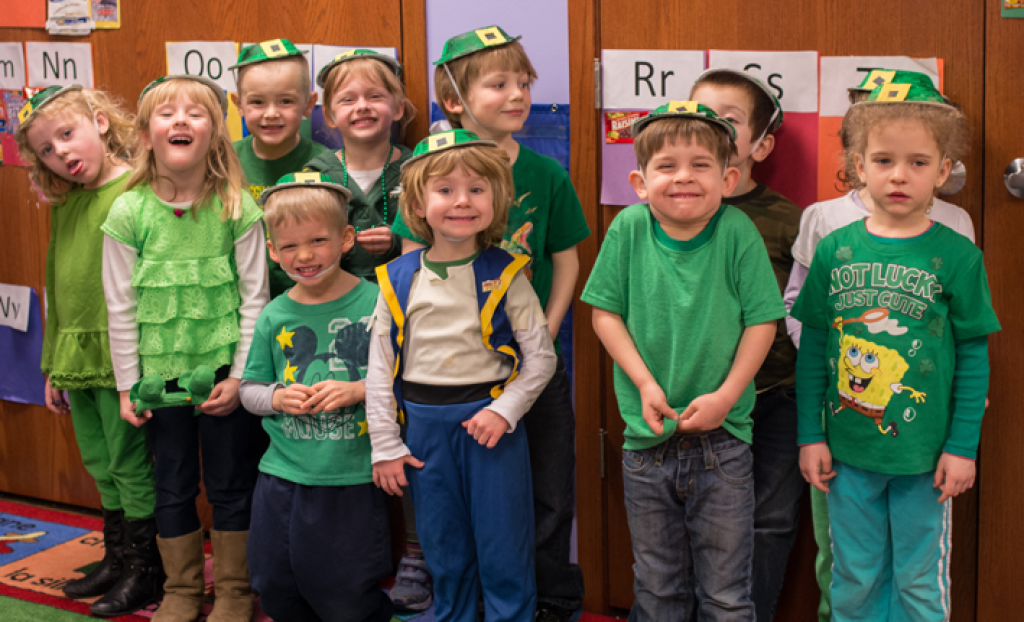 Celebrating St. Patrick's Day in Preschool!