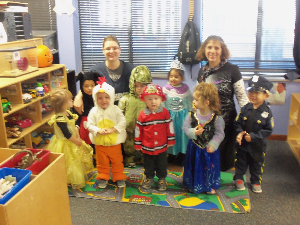 Our friends had so much fun on Halloween.  This is our group shortly before we left to go Trick or Treat.  It was a blustery day, but we made to our destinations and were greeted warmly by so many wonderful people.  Some of us even had our faces painted.  (Our buddies Alyssa, who was sick, & Rowan are missing from our photo.  Rowan arrived shortly after pictures were done.)