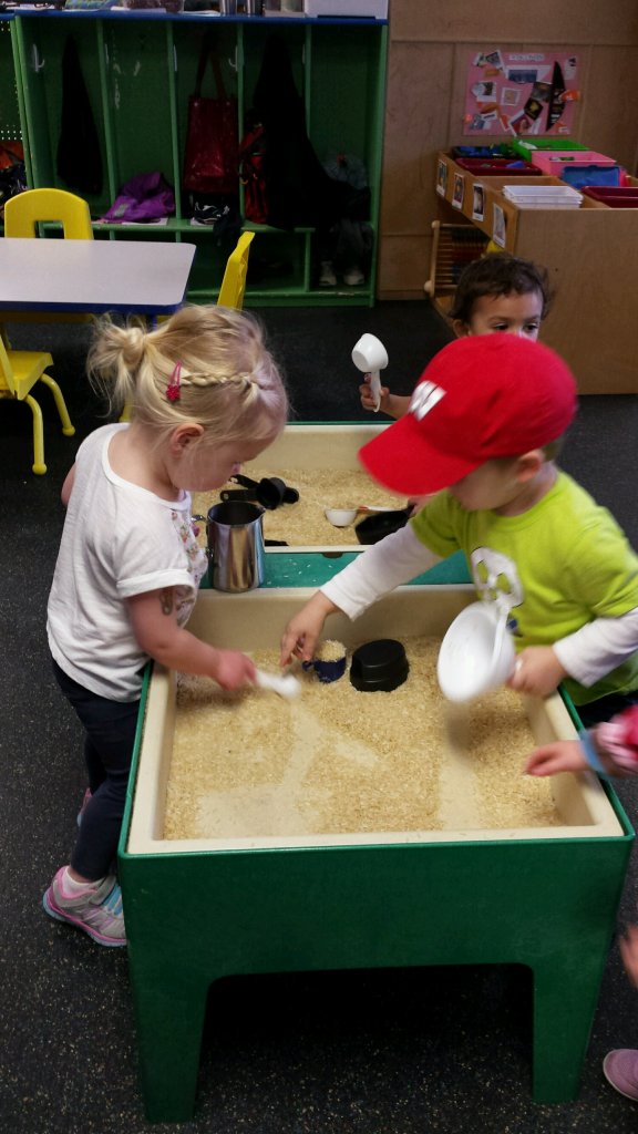 We love our sensory table!